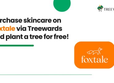 Purchase Skincare on Foxtale via Treewards and Plant a Tree for Free