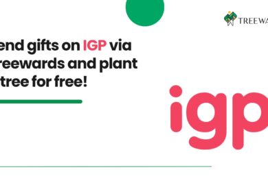 Send gifts on IGP via Treewards and plant a tree for free!