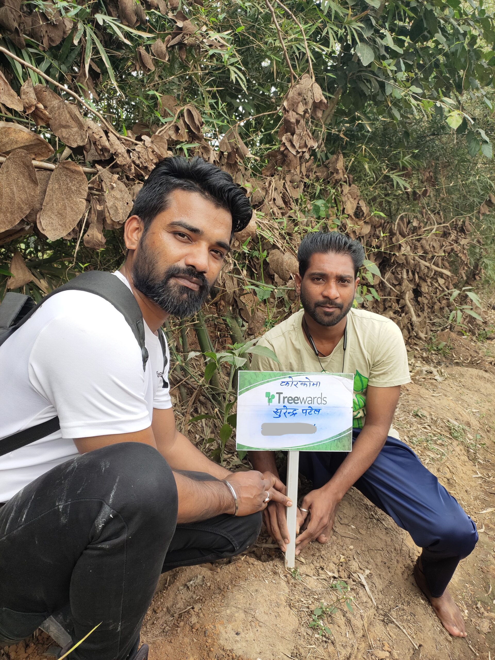 Tree Plantation Drive Story 100 – How Treewards helped Surendra Patel