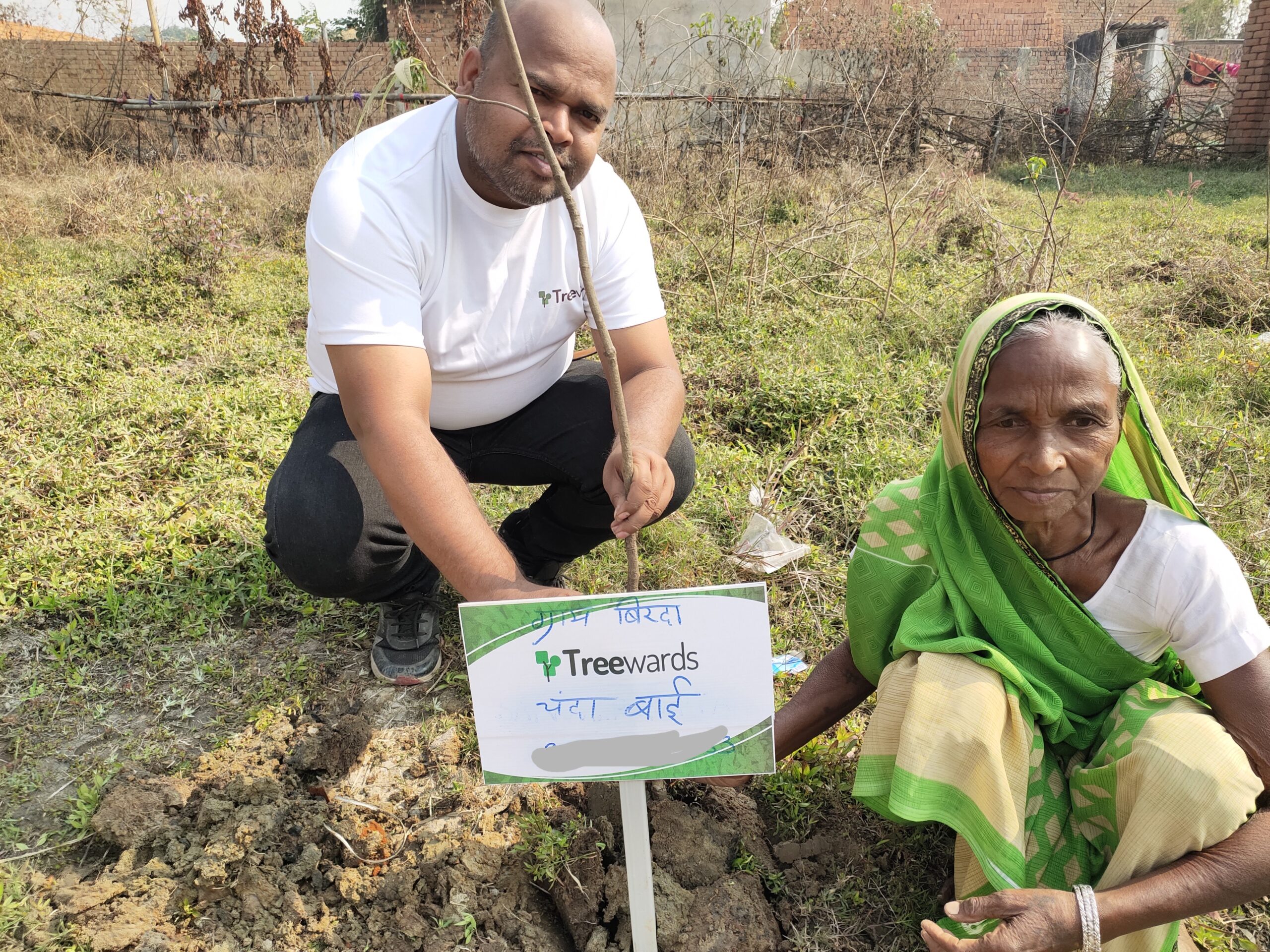 Tree Plantation Drive Story 94 – How Treewards helped Chanda Bai