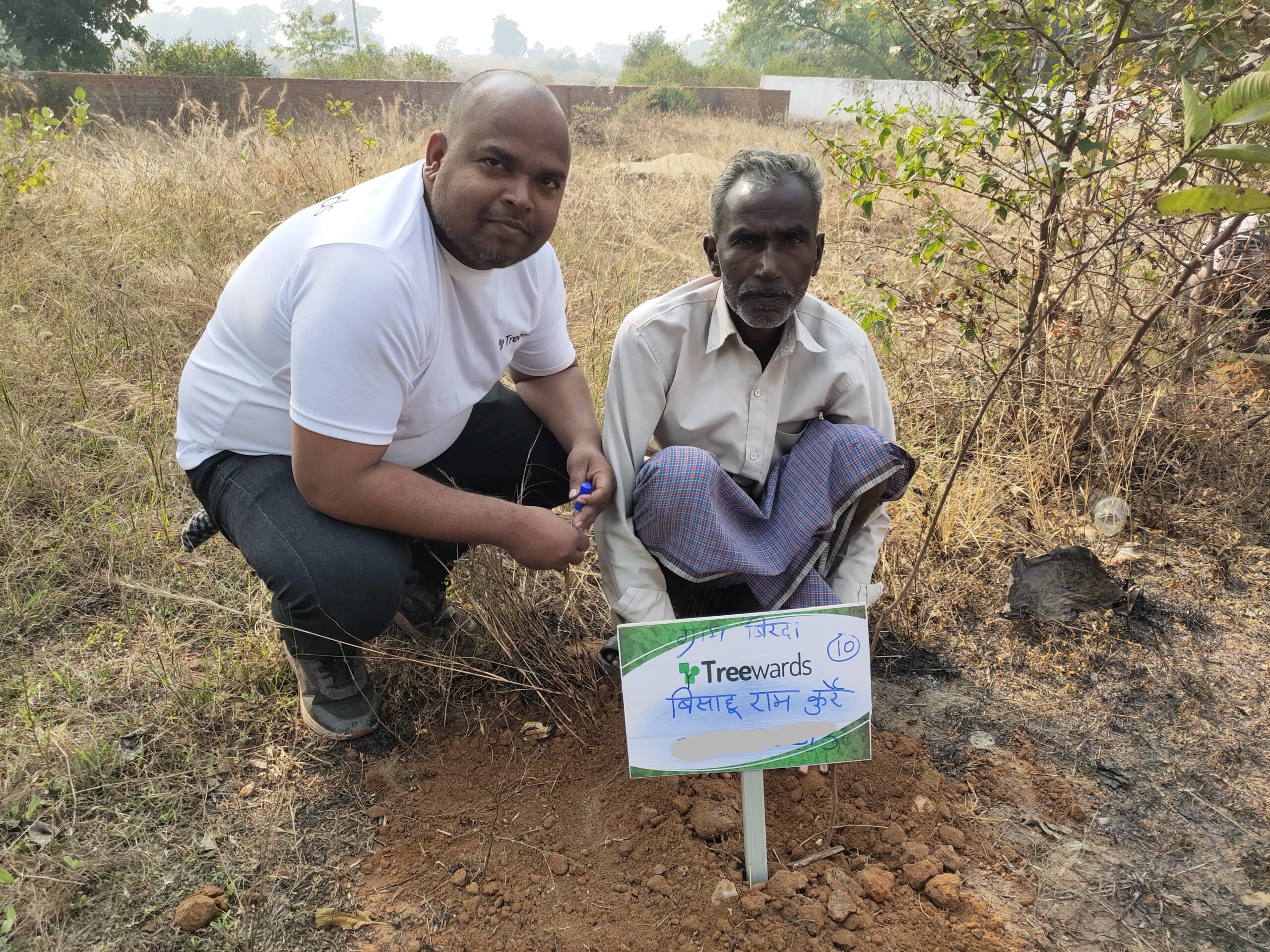 Tree Plantation Drive Story 98 – How Treewards helped Bisahu Ram Kurre