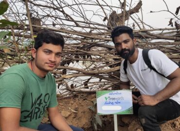 Tree Plantation Drive Story 102 – How Treewards aided Jitendra Patel