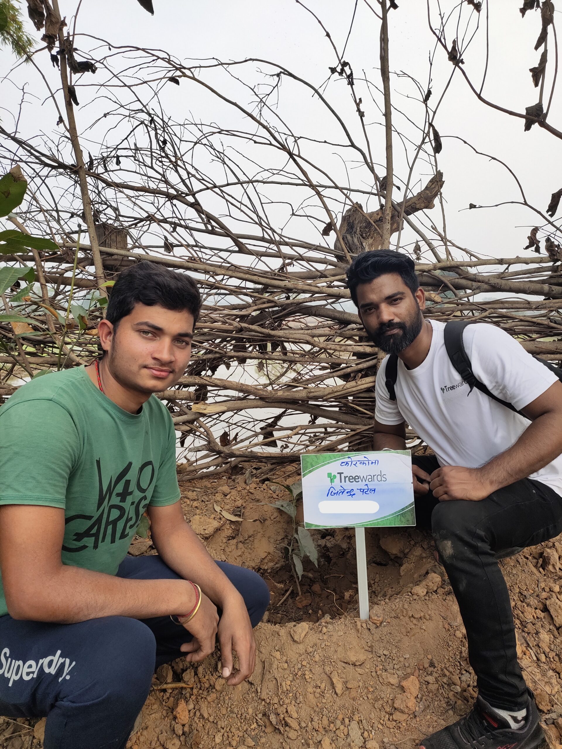 Tree Plantation Drive Story 102 – How Treewards aided Jitendra Patel