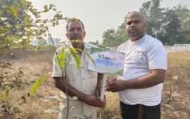 Tree Plantation Drive Story 106 – How Treewards aided Udai Ram Kurre