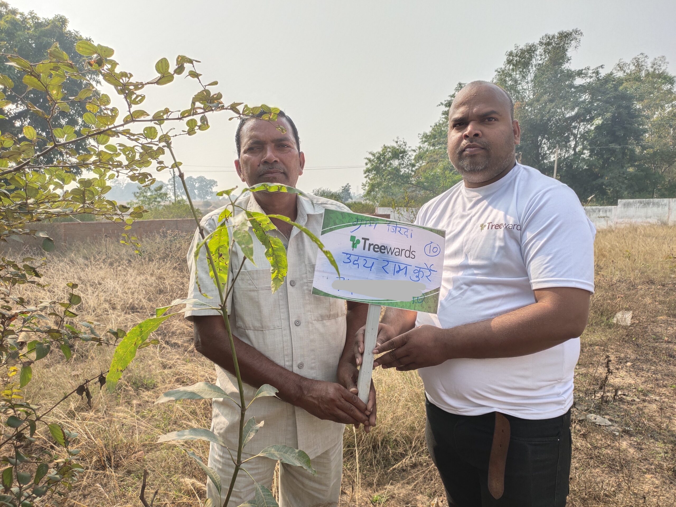 Tree Plantation Drive Story 106 – How Treewards aided Udai Ram Kurre