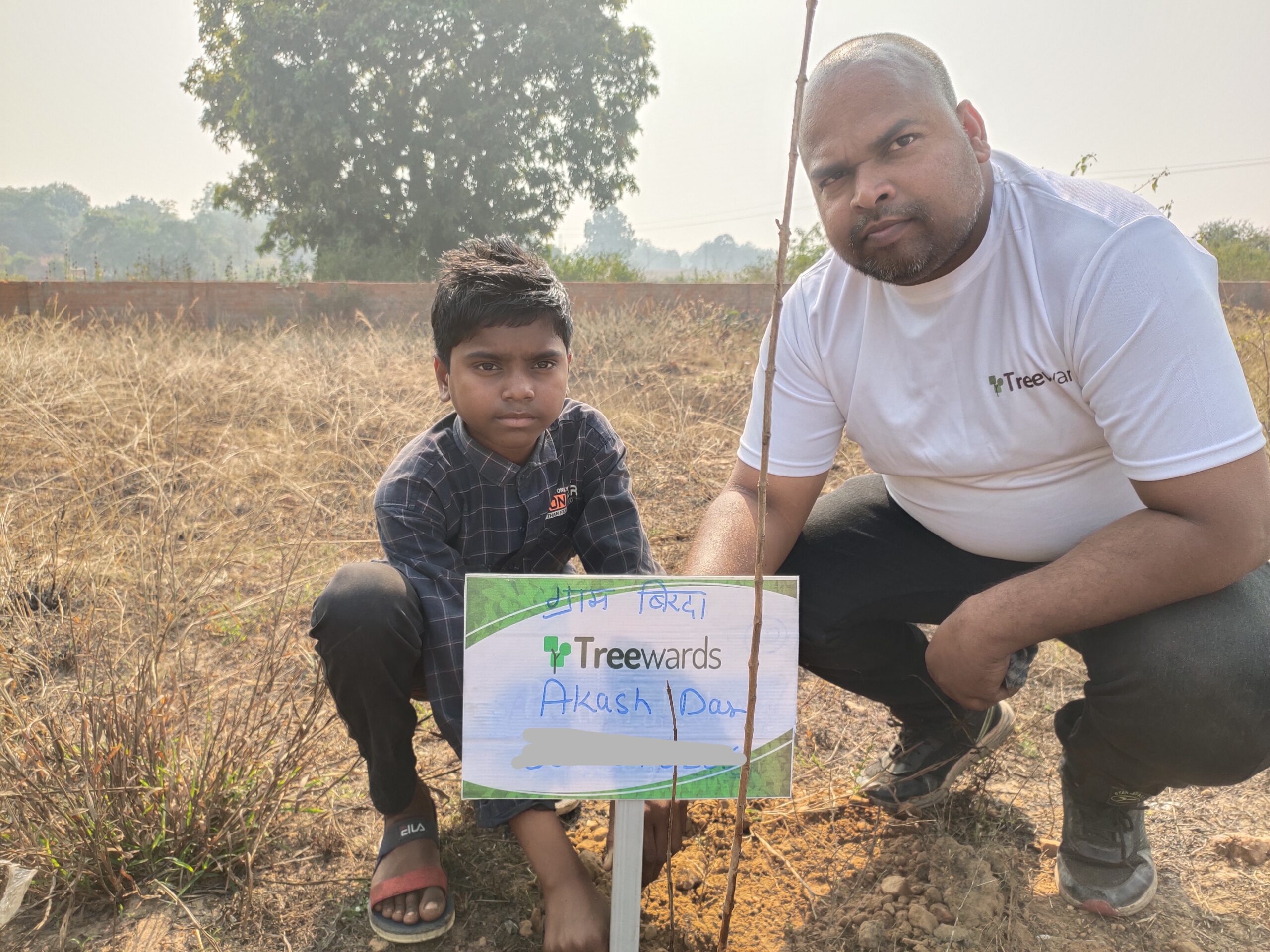 Tree Plantation Drive Story 109 – How Treewards aided Akash Das