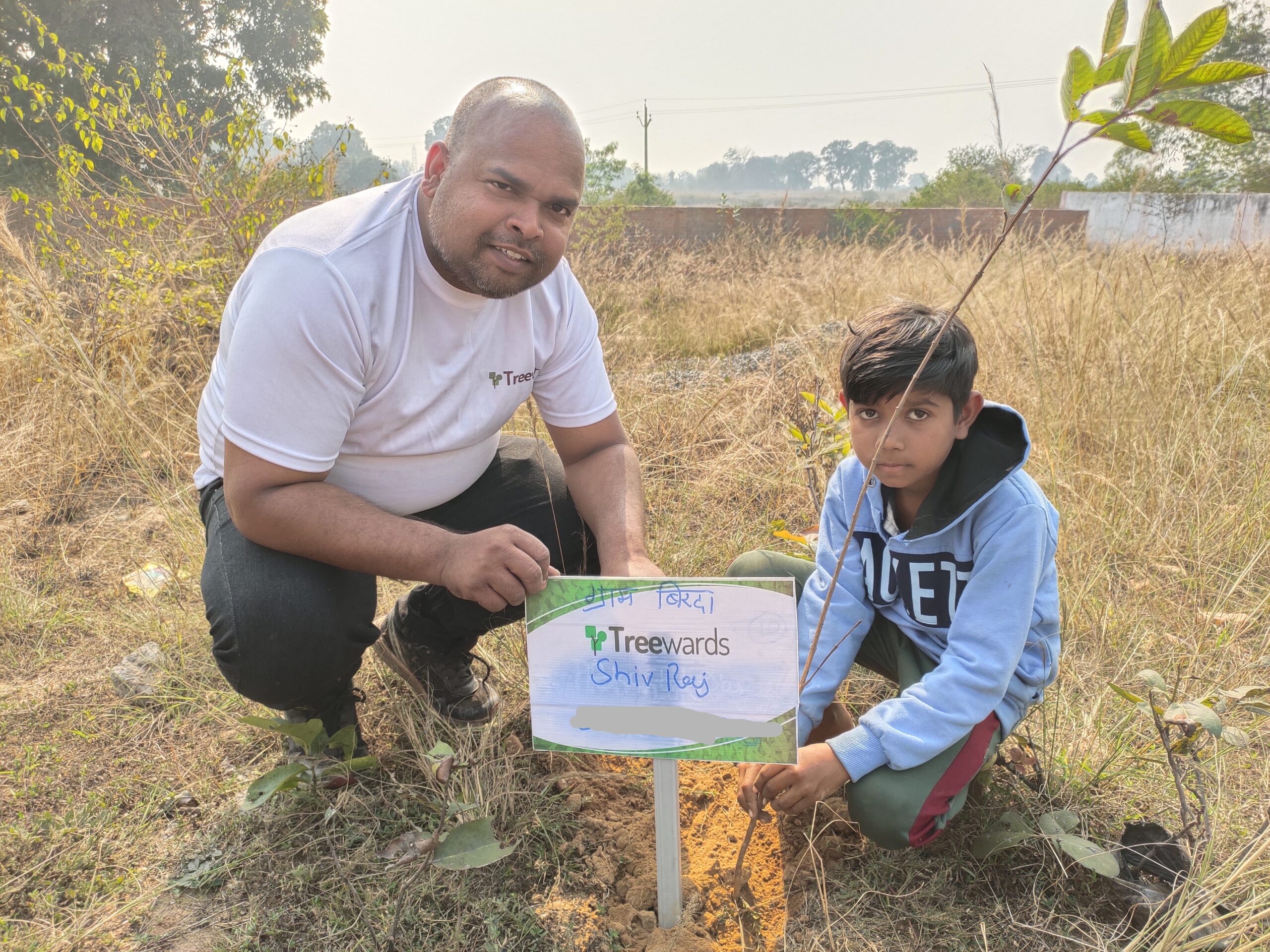 Tree Plantation Drive Story 110 – How Treewards aided Shiv Raj