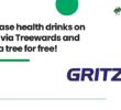 Purchase health drinks on Gritzo via Treewards and plant a tree for free