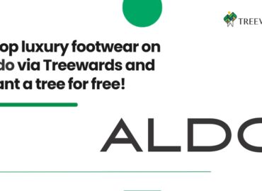 Shop luxury footwear on Aldo via Treewards and plant a tree for free