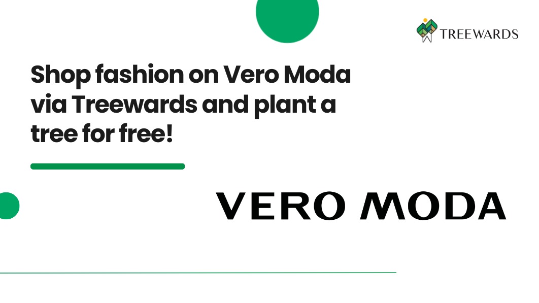 Shop fashion on Vero Moda via Treewards and plant a tree for free