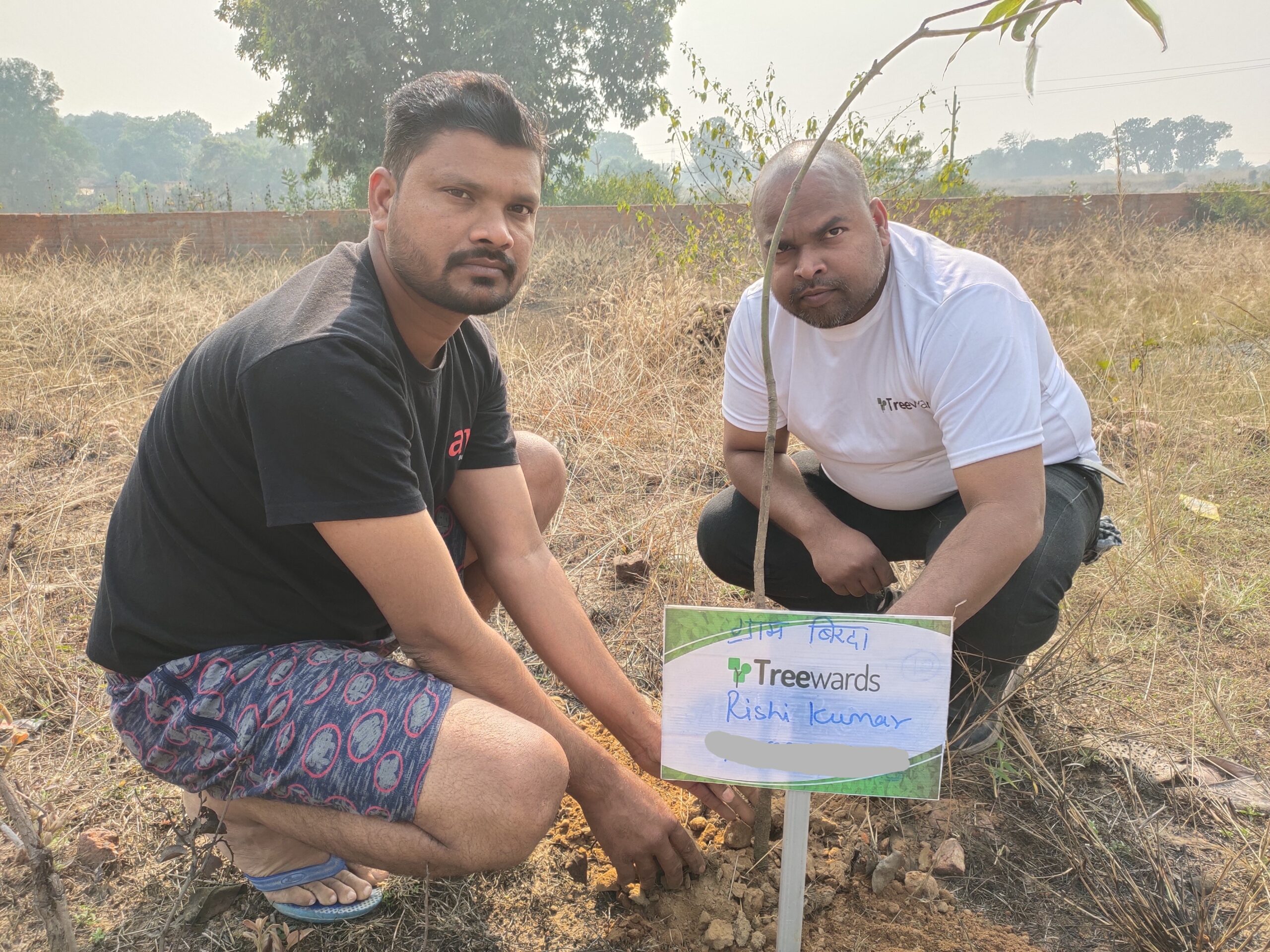 Tree Plantation Drive Story 111 – How Treewards helped Rishi Kumar