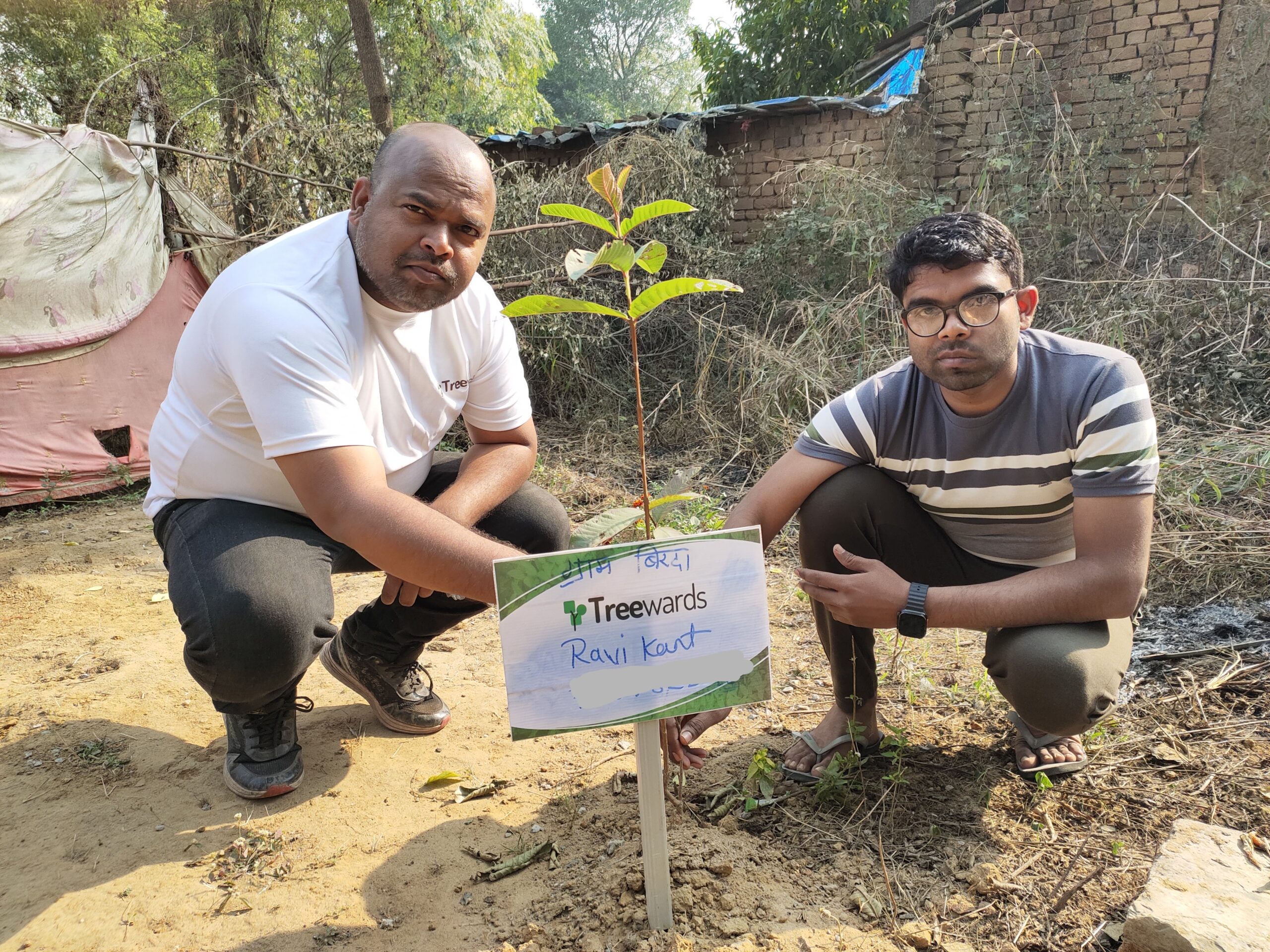 Tree Plantation Drive Story 115 – How Treewards contributed Ravikant