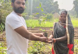 Tree Plantation Drive Story 118 – How Treewards aided Ganga Kumari