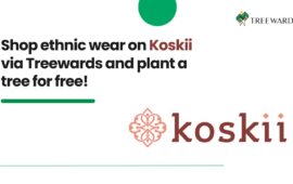 Shop ethnic wear on Koskii via Treewards and plant a tree for free