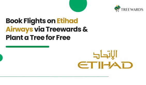 Book Flights on Etihad Airways via Treewards & Plant a Tree for Free