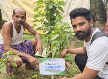 Tree Plantation Drive Story 127 – How Treewards aided Lambodhar Chaudhary