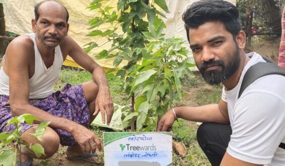 Tree Plantation Drive Story 127 – How Treewards aided Lambodhar Chaudhary