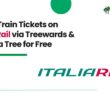 Book Train Tickets on ItaliaRail via Treewards and Plant a Tree for Free
