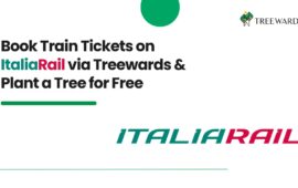 Book Train Tickets on ItaliaRail via Treewards and Plant a Tree for Free