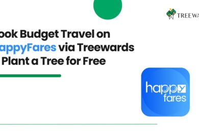 Book Budget Travel on HappyFares via Treewards & Plant a Tree for Free