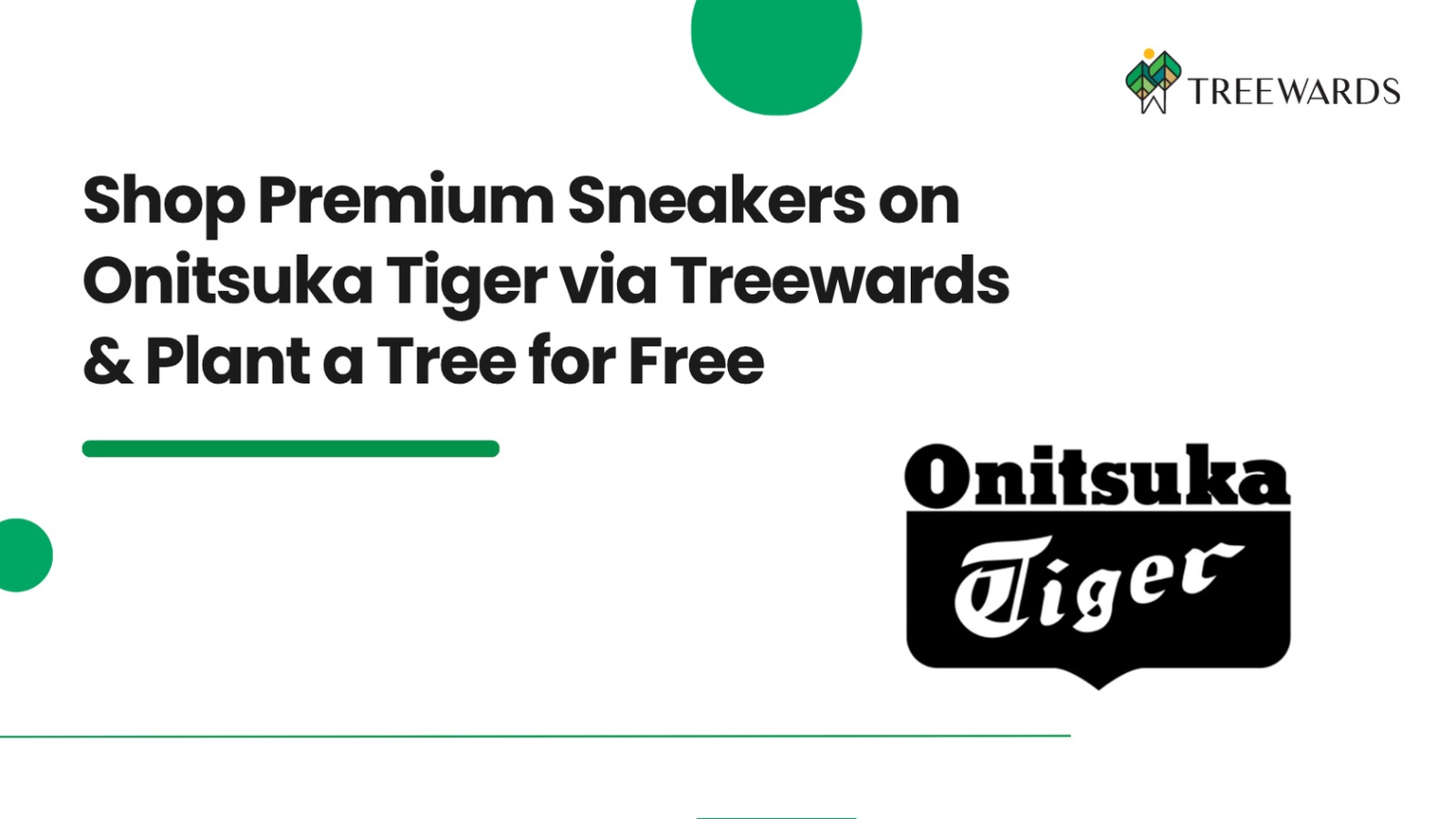 Shop Premium Sneakers on Onitsuka Tiger via Treewards & Plant a Tree for Free