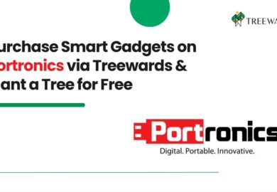 Purchase Smart Gadgets on Portronics via Treewards & Plant a Tree for Free