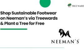 Shop Sustainable Footwear on Neeman’s via Treewards & Plant a Tree for Free