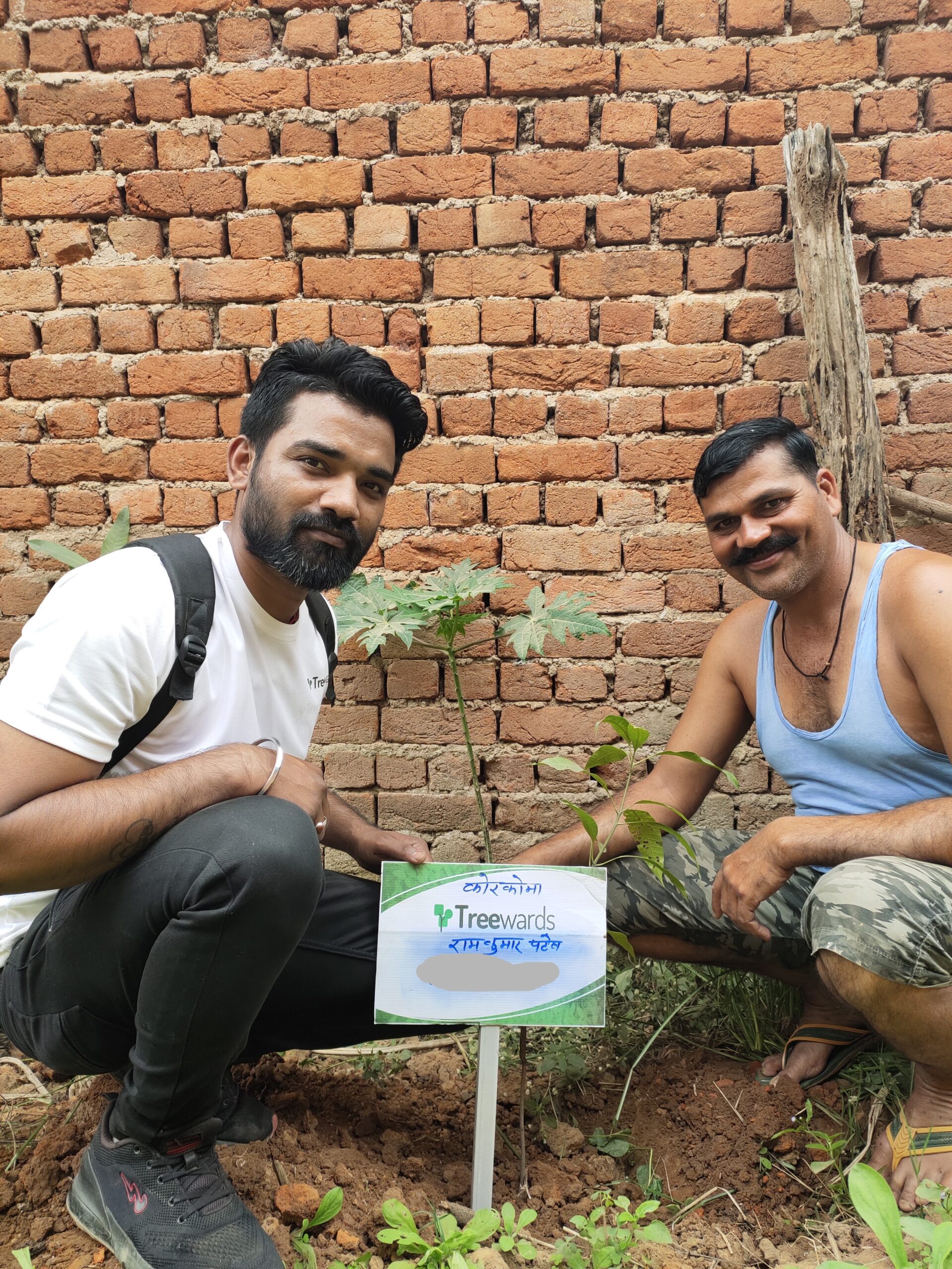 Tree Plantation Drive Story 130 – How Treewards helped Rajkumar Patel