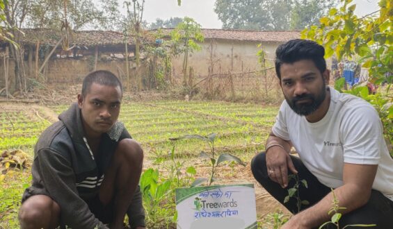 Tree Plantation Drive Story 133 – How Treewards aided Radheshyam Rathiya