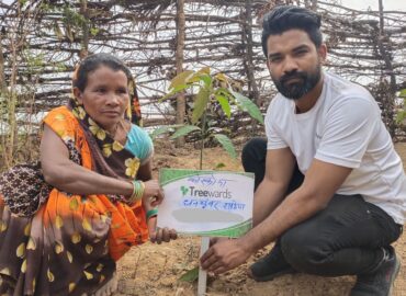 Tree Plantation Drive Story 134 – How Treewards helped Dhankunwar Rathiya