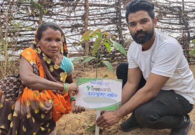 Tree Plantation Drive Story 134 – How Treewards helped Dhankunwar Rathiya