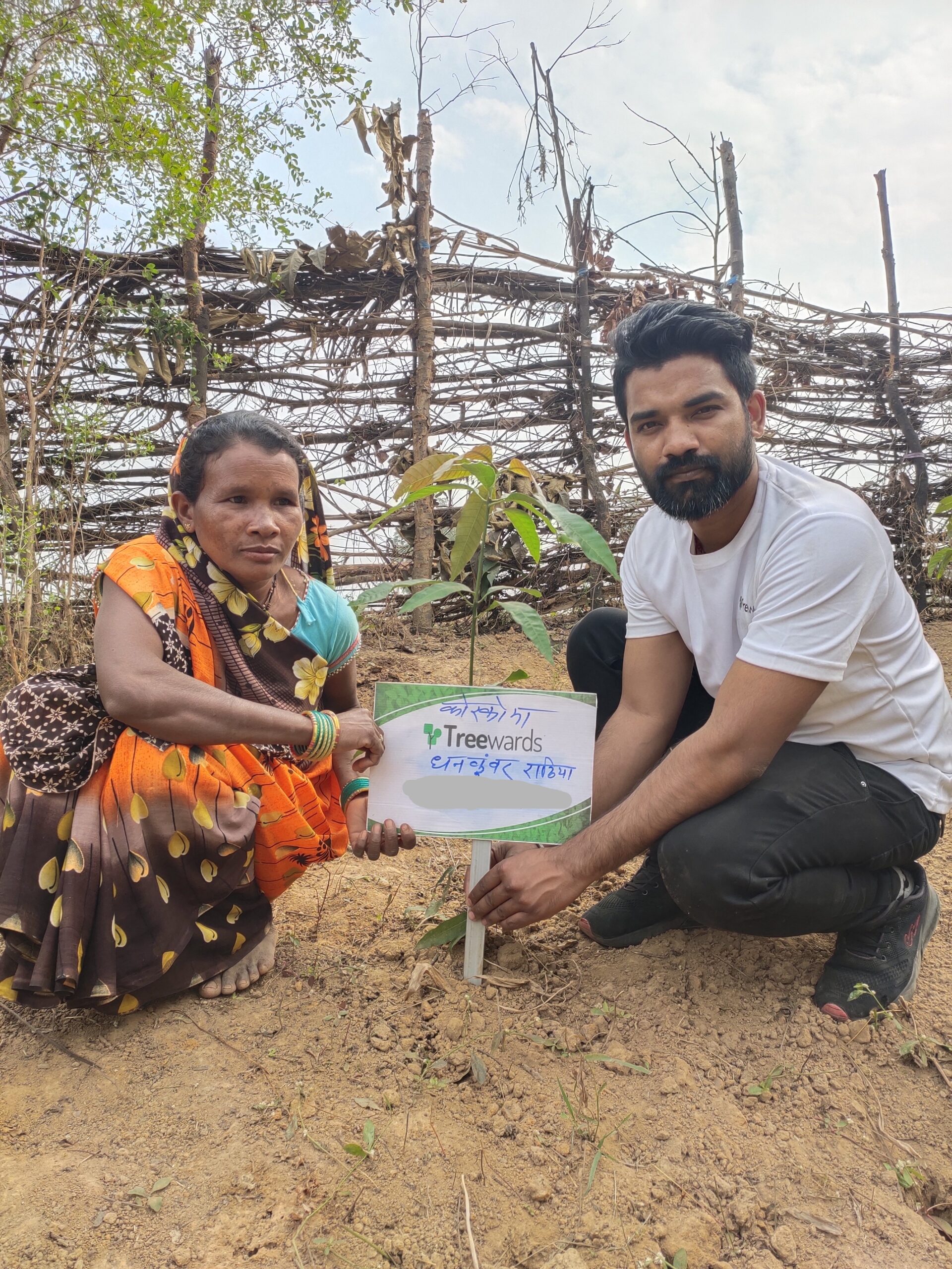 Tree Plantation Drive Story 134 – How Treewards helped Dhankunwar Rathiya