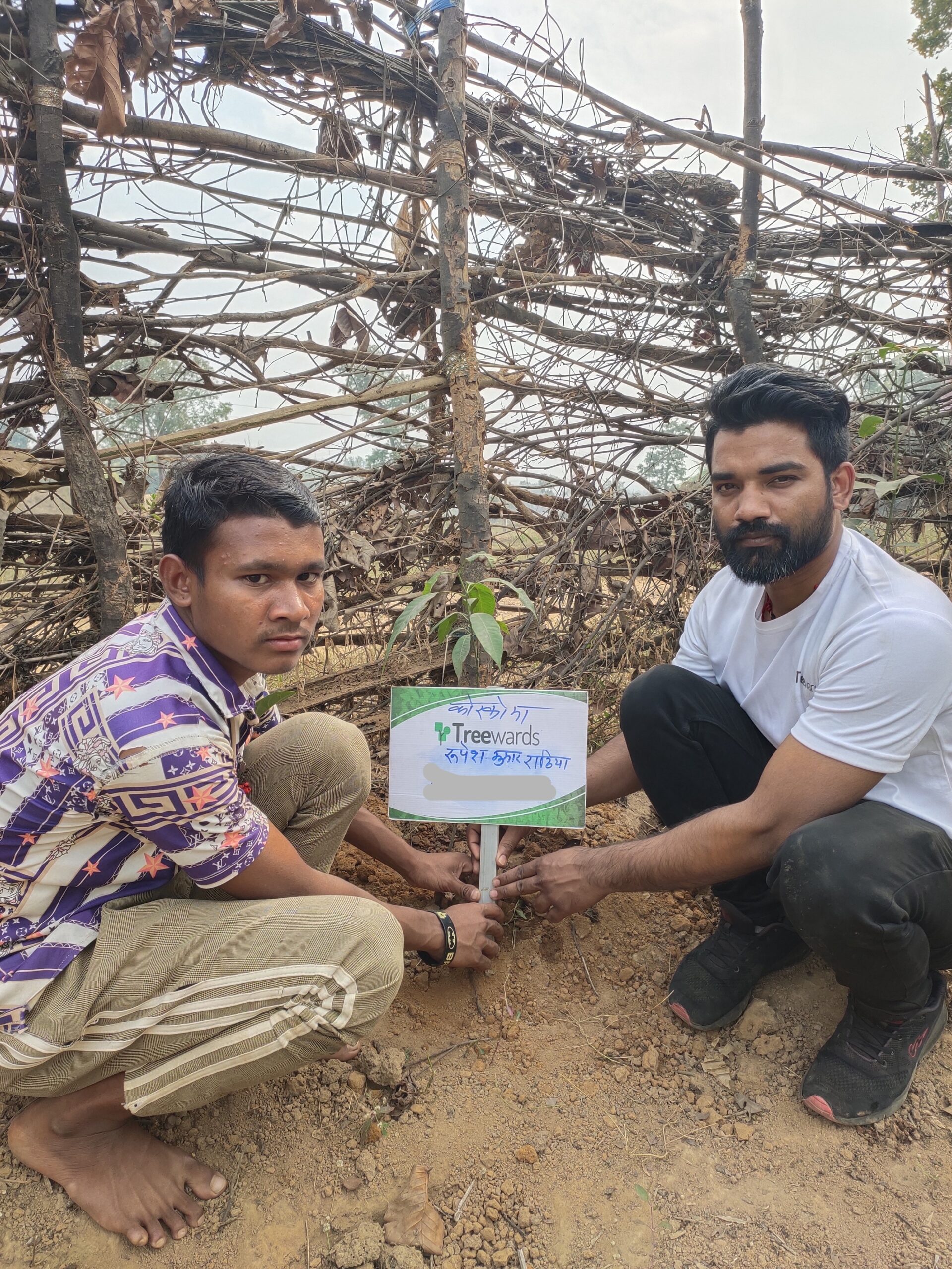 Tree Plantation Drive Story 135 – How Treewards helped Rupesh Kumar