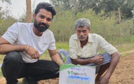 Tree Plantation Drive Story 137 – How Treewards aided Laxmi Prasad Kumhar