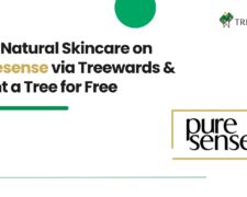Buy Natural Skincare on Puresense via Treewards & Plant a Tree for Free