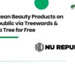 Buy Clean Beauty Products on Nurepublic via Treewards & Plant a Tree for Free