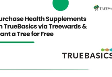 Purchase Health Supplements on TrueBasics via Treewards & Plant a Tree for Free