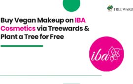 Buy Vegan Makeup on IBA Cosmetics via Treewards & Plant a Tree for Free