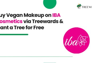 Buy Vegan Makeup on IBA Cosmetics via Treewards & Plant a Tree for Free