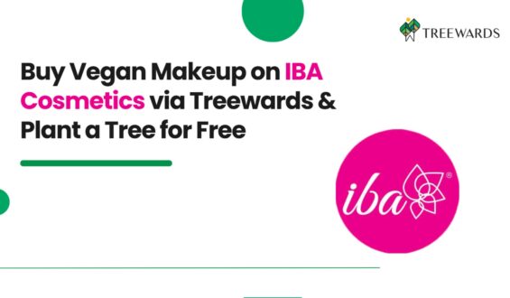 Buy Vegan Makeup on IBA Cosmetics via Treewards & Plant a Tree for Free