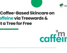 Buy Coffee-Based Skincare on mCaffeine via Treewards & Plant a Tree for Free