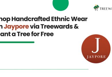 Shop Handcrafted Ethnic Wear on Jaypore via Treewards & Plant a Tree for Free
