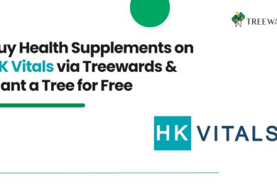 Buy Health Supplements on HK Vitals via Treewards & Plant a Tree for Free