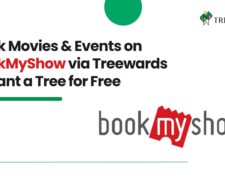Book Movies & Events on BookMyShow via Treewards & Plant a Tree for Free