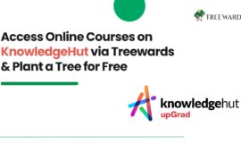 Access Online Courses on KnowledgeHut via Treewards & Plant a Tree for Free