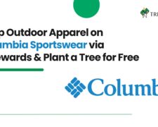 Shop Outdoor Apparel on Columbia Sportswear via Treewards & Plant a Tree for Free