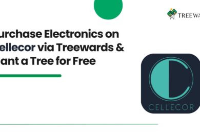 Purchase Electronics on Cellecor via Treewards & Plant a Tree for Free