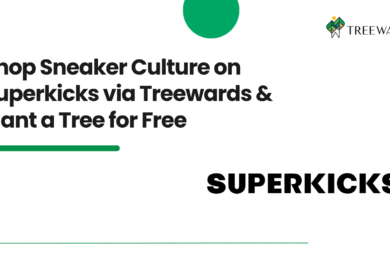 Shop Sneaker Culture on Superkicks via Treewards & Plant a Tree for Free