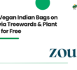 Shop Vegan Indian Bags on Zouk via Treewards & Plant a Tree for Free