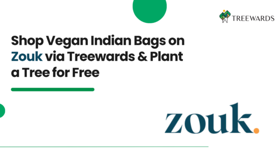 Shop Vegan Indian Bags on Zouk via Treewards & Plant a Tree for Free